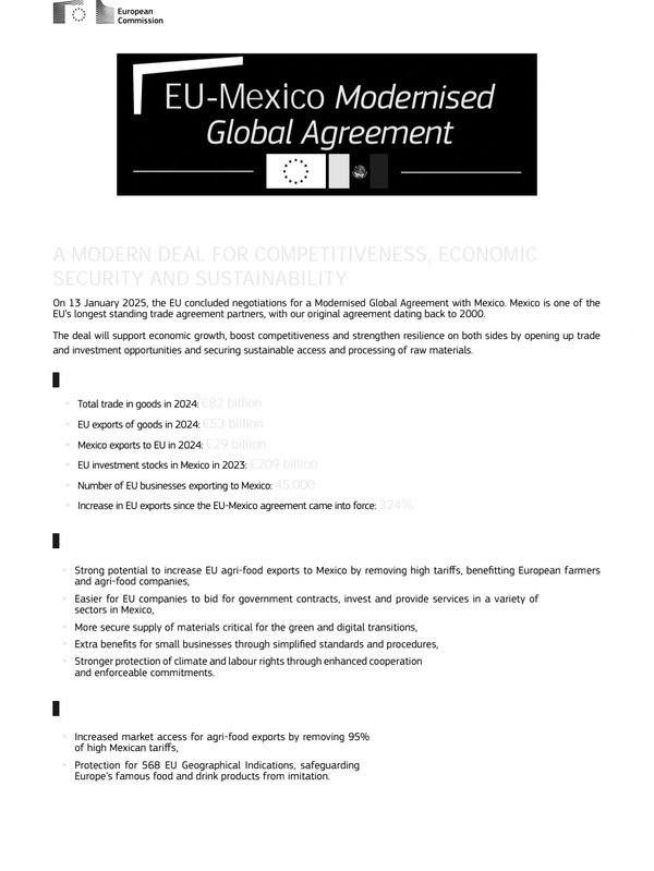 EU-Mexico agreement
