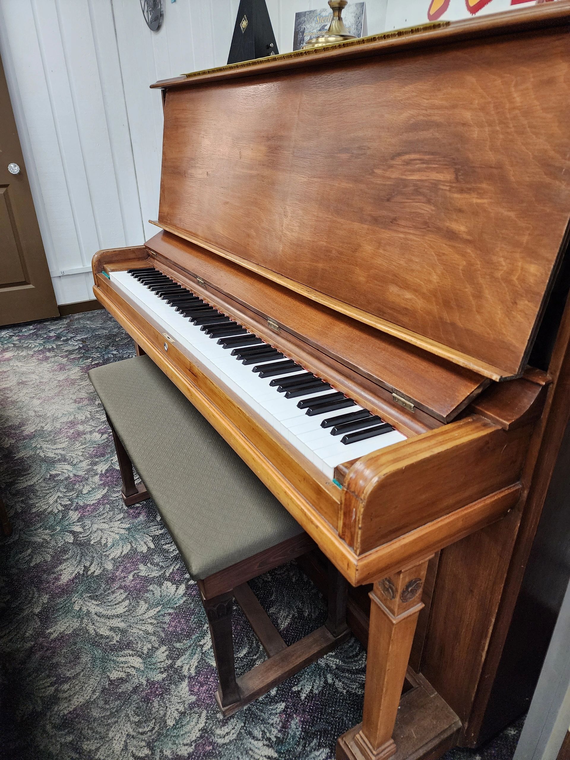 Antique upright piano - originally $499 - NOW 30% OFF!  JUST $349!