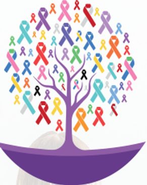A tree made of colorful awareness ribbons representing various causes.

Home Page Image 2