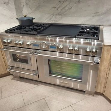 Thermador 60-inch Range with Steam Oven Stainless Steel