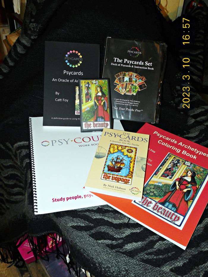 Psycards Family of Products: Psycards: An Oracle of Archetypes, The Psycards Set, the deck, the Psy*