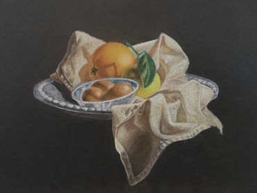 Egg & Citrus Study
Pastel
8"x10"

$300