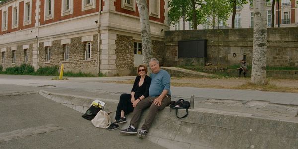 My husband and I in Paris.