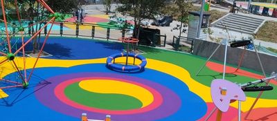 Caucho Epdm granulado para parques infantiles
