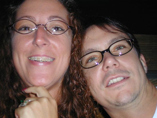 Erick and Stacie in 2001