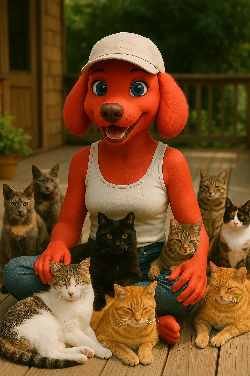 the most magical part of FlashTown is definitely the cats