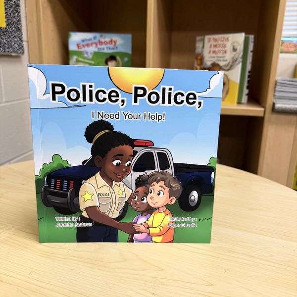 Children's book titled 'Police, Police, I Need Your Help!'