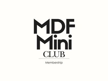 Logo for MDF Mini Club Membership.