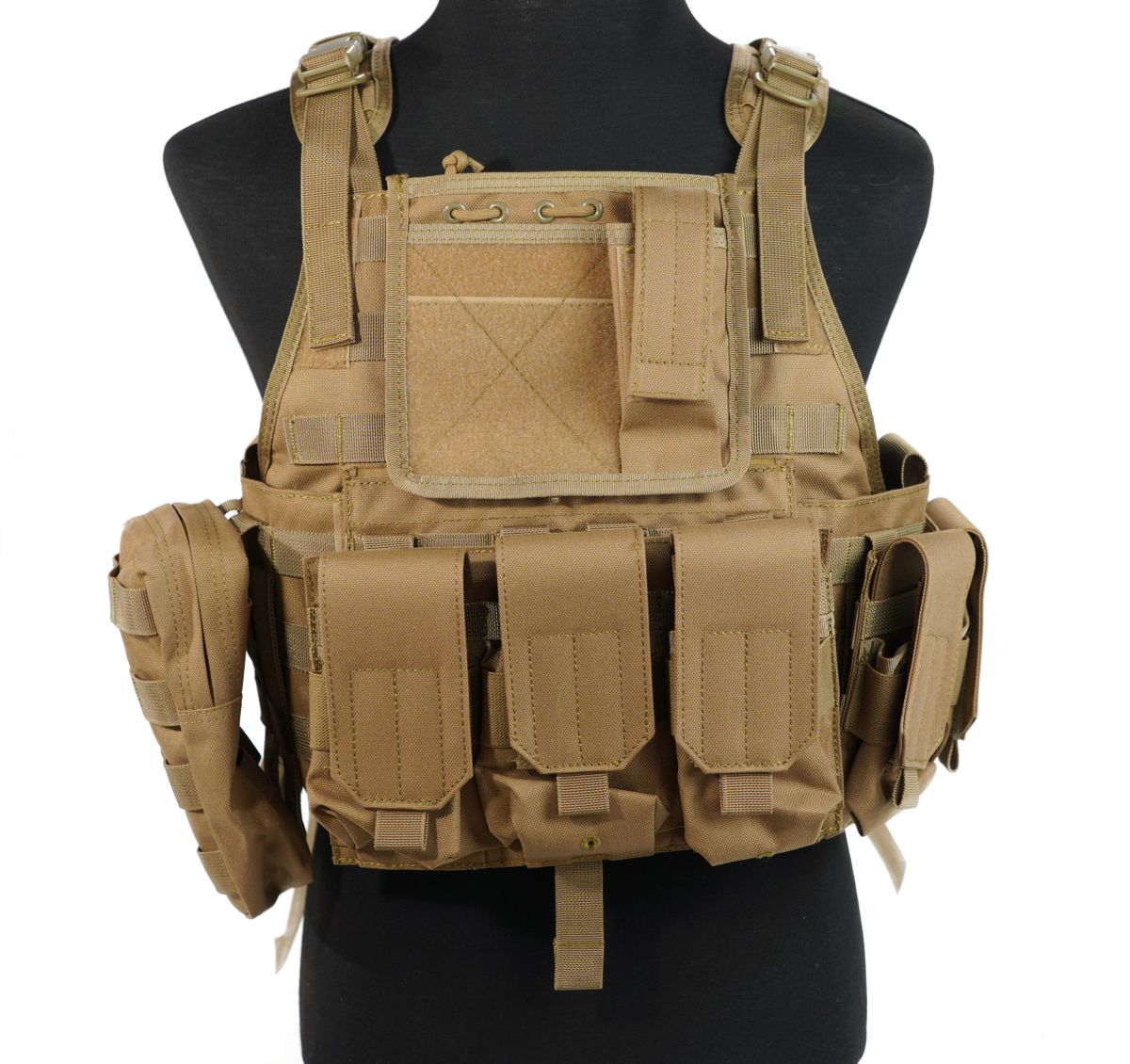 Lancer Tactical Assault Plate Carrier with Pouches