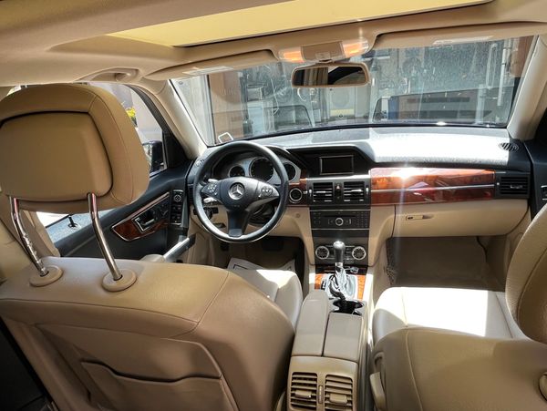 Auto detail on the interior surface