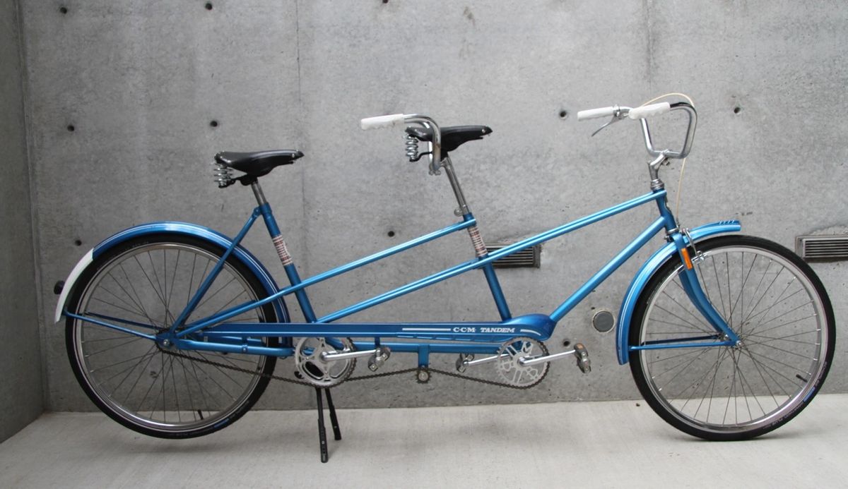 VINTAGE CCM TANDEM BICYCLE