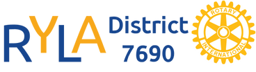  ryla dISTRICT 7690
ROTARY YOUTH LEADERSHIP AWARDS