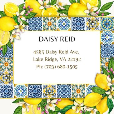 Daisy Reid location Address:
4585 Daisy Reid Ave.
Lake Ridge VA 22192