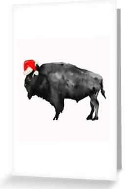 Ho Ho Ho From Buffalo!  Christmas Card