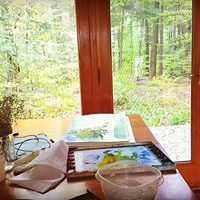 view from my dining room table studio view from my dining room table studio