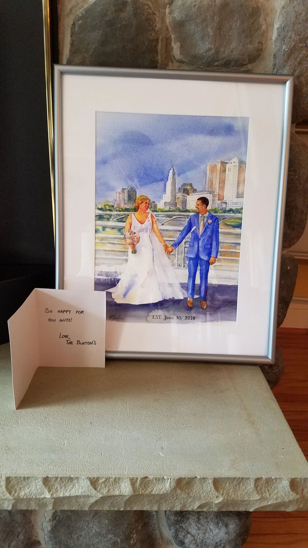 custom wedding or anniversary gift