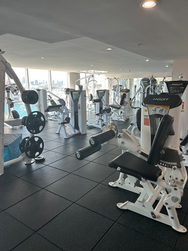 Yacht Club at South Beach. Repairing a Jacob's Ladder Fitness Equipment Repair