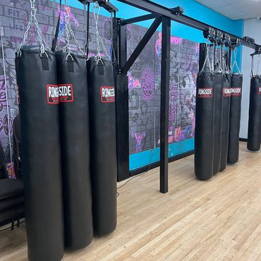David Posnack JCC boxing studio thanks to FMT professional gym equipment installers