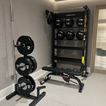 After professional gym equipment installation