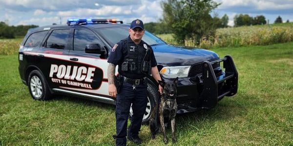 Campbell Police Department K9 Ranger dual purpose 