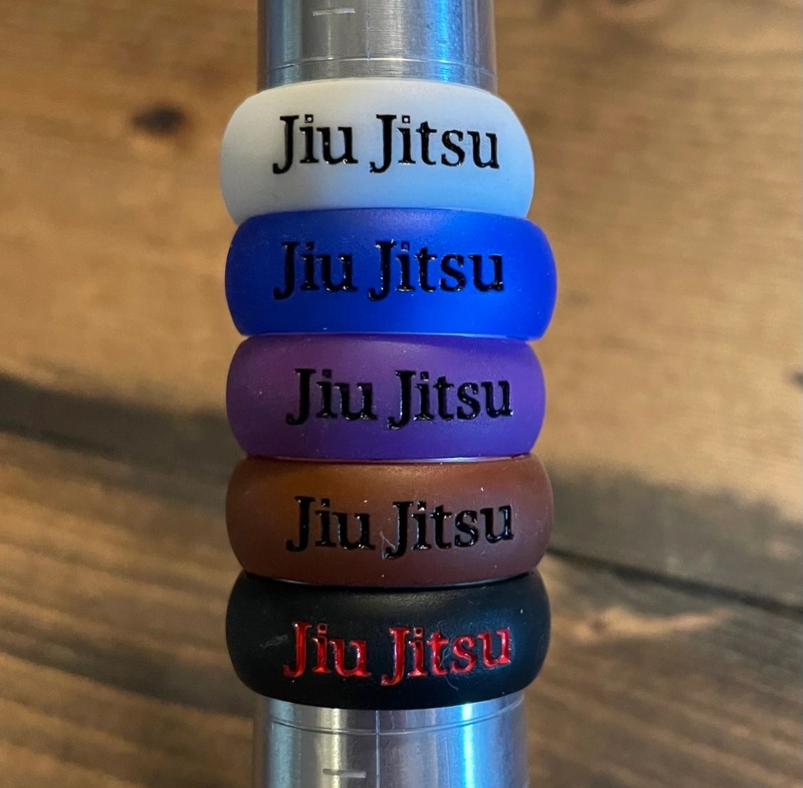 BJJ RANK RINGS MIX AND MATCH (5 PACK)