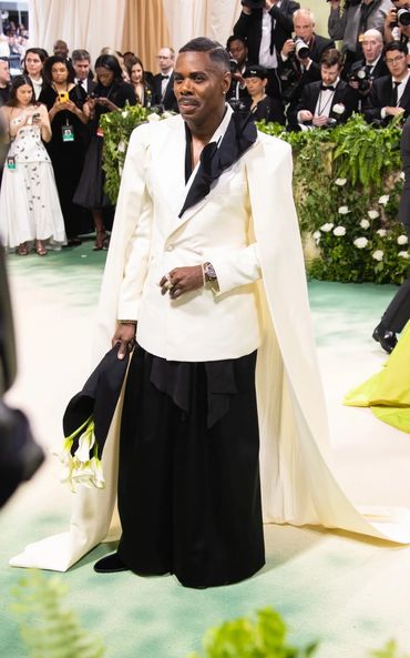 Colman Domingo in Willy Chavarria, at 2024 Met Gala.