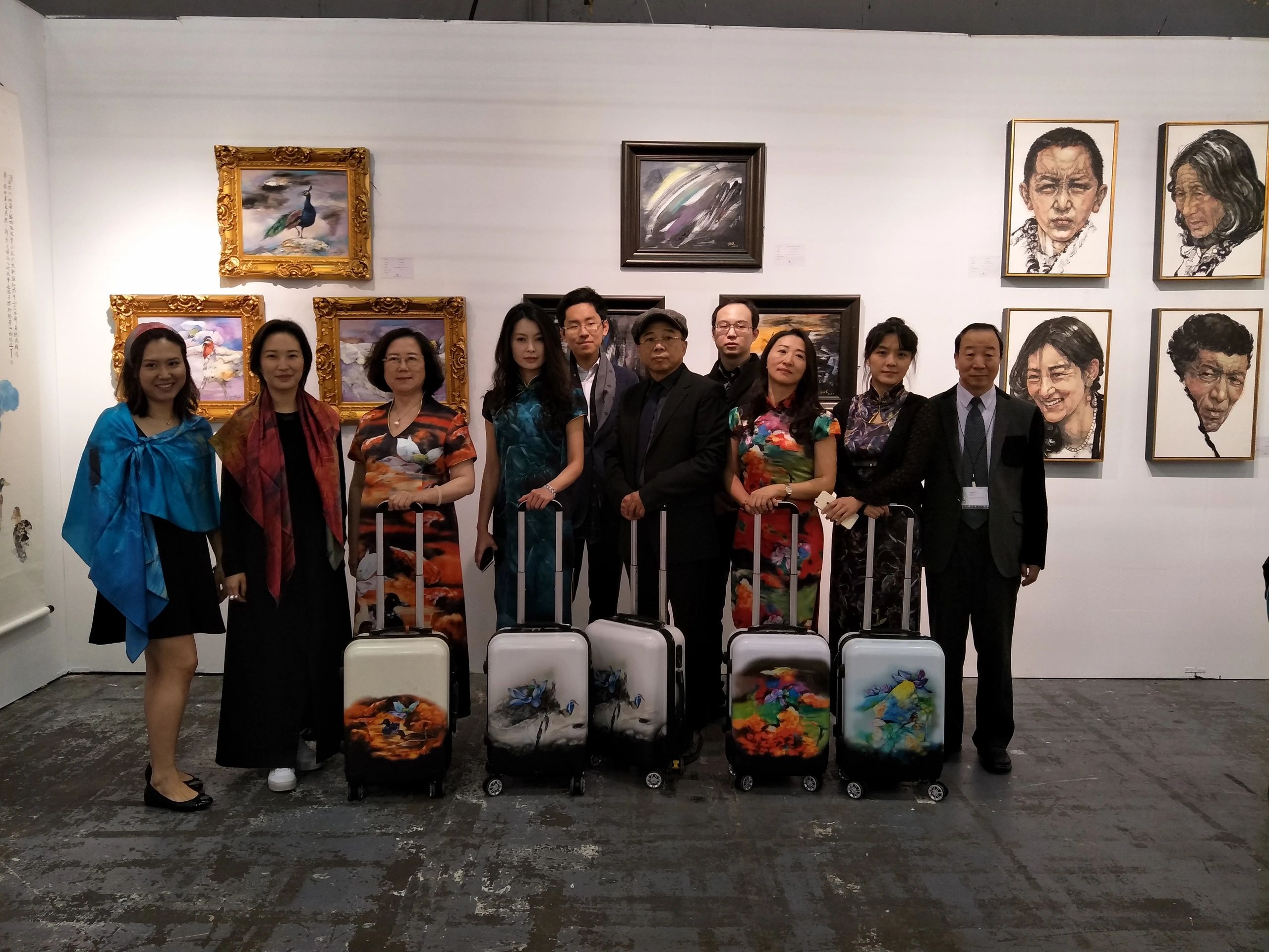 美国亚洲艺术学会主办- 8位画家参加2017年纽约艺术国际博览会