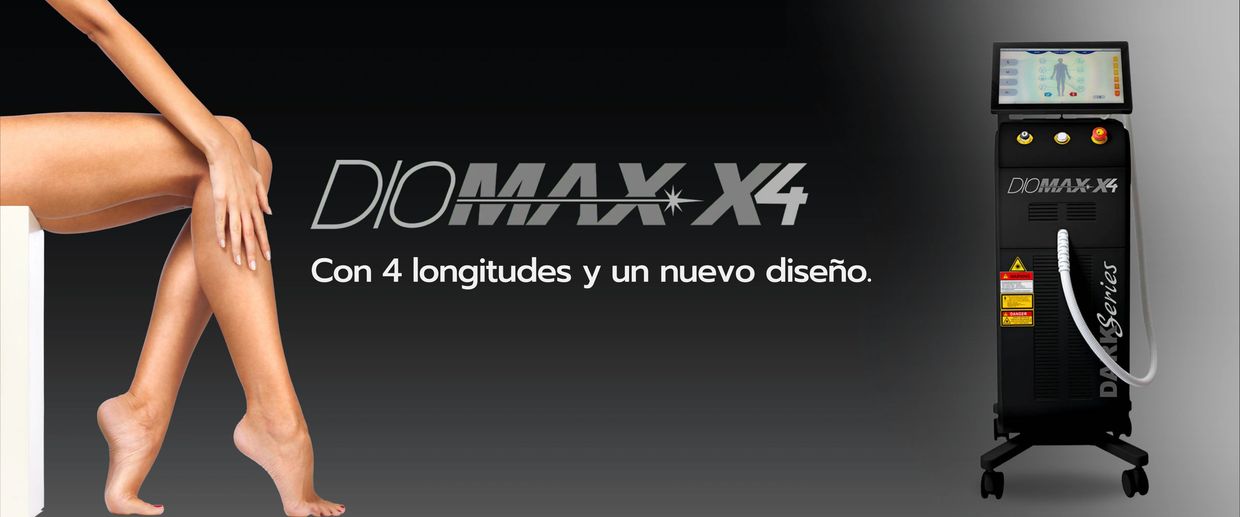 Diomax X4 para depilación láser