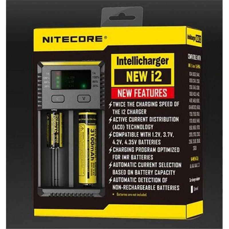 NITECORE INTELLICHARGER NEW I2 AND I4