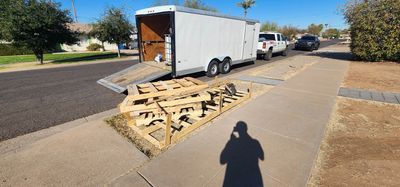 junk removal job that is curbside  for discounted pricing 