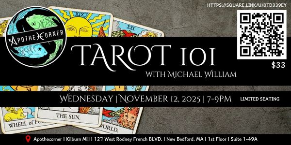 Intro To Tarot Workshop at Apothecorner