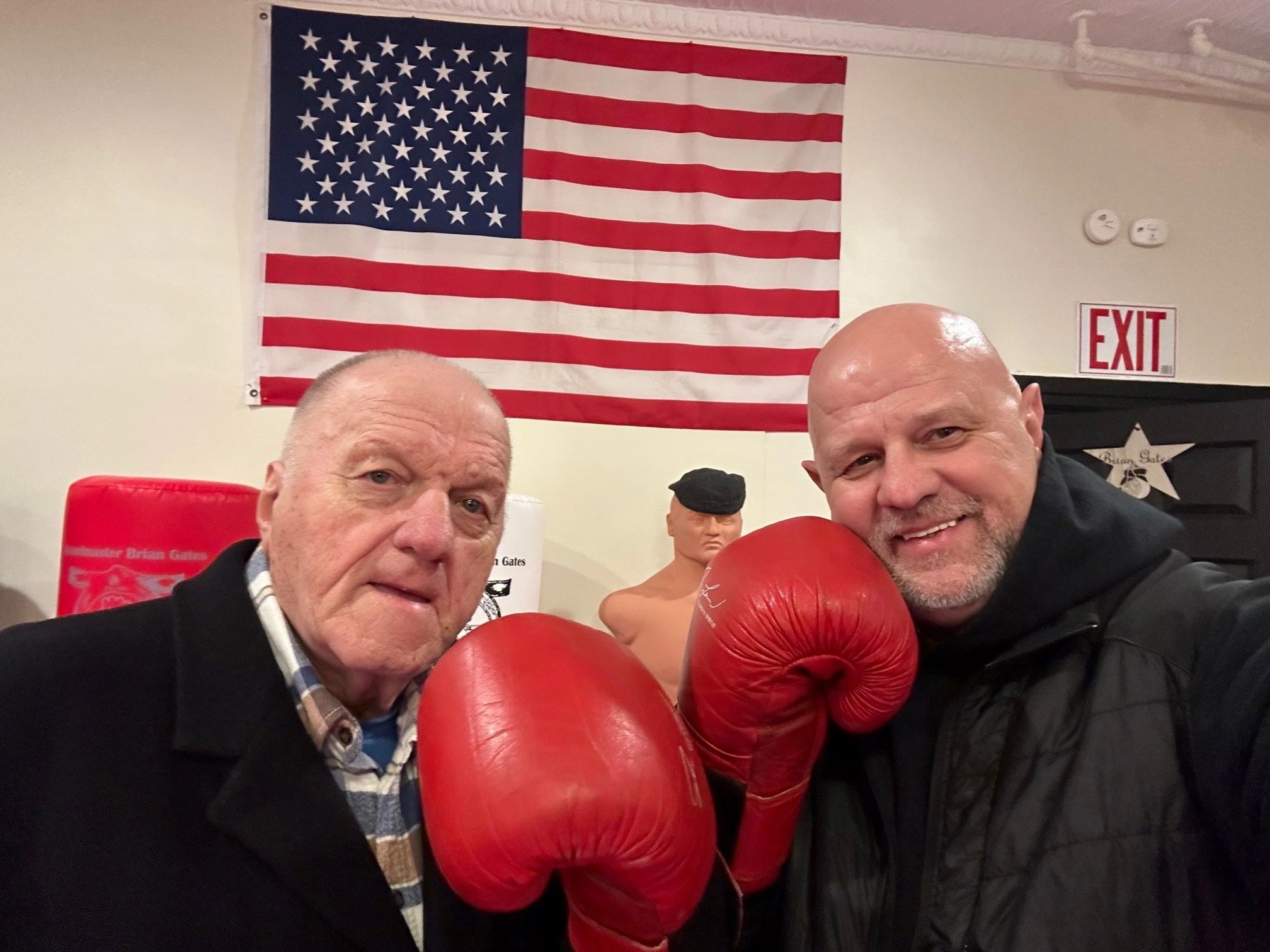 Dad * Gene* Gates RIP 
Glove up memories ! 