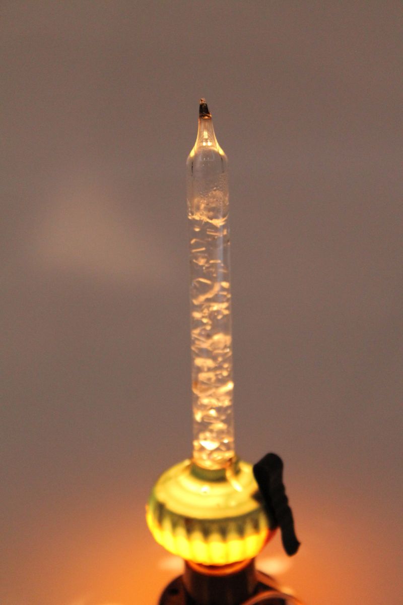 Crystal bubble light tubes