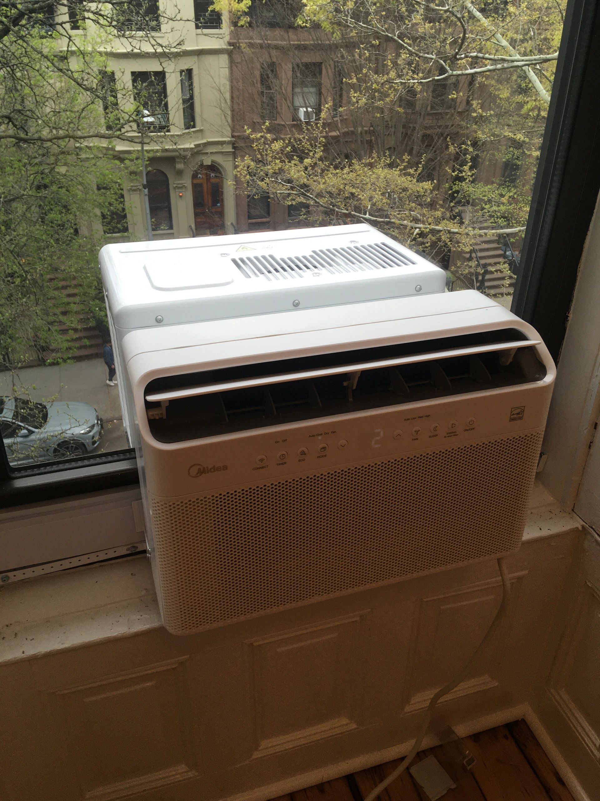 MIDEA U SHAPED WINDOW AIR CONDITIONER INSTALLATION 8,000 BTU