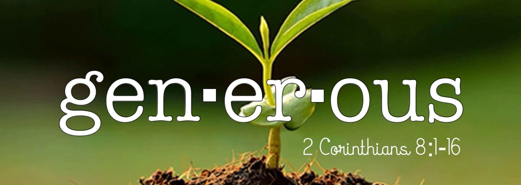 Generous Giving 1Family Fellowship