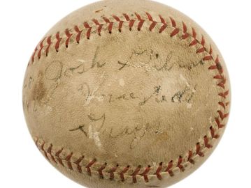 Josh Gibson memorabilia. Pittsburgh Pirates memorabilia.