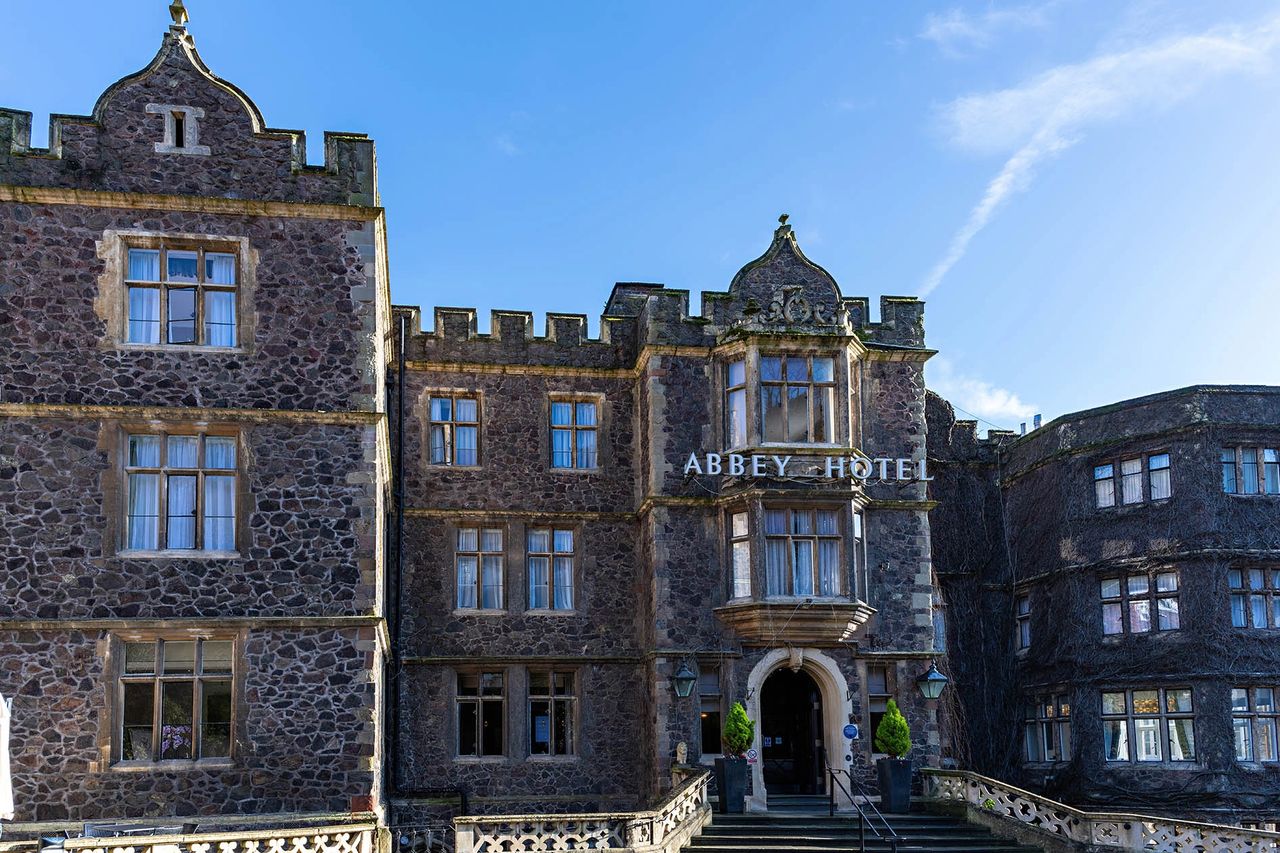 Wedding photography at The Abbey Hotel Malvern Worcestershire