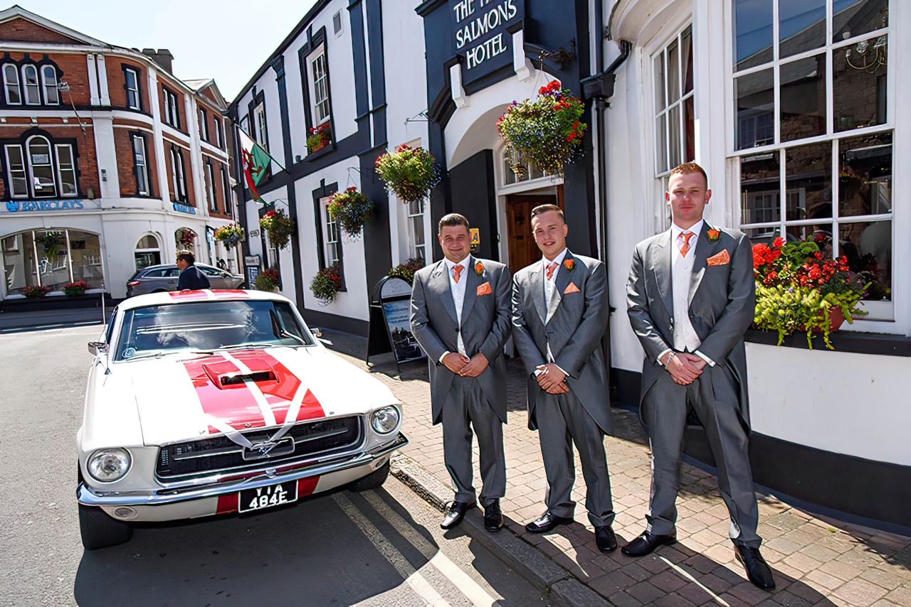 Three Salmons Hotel wedding photography,