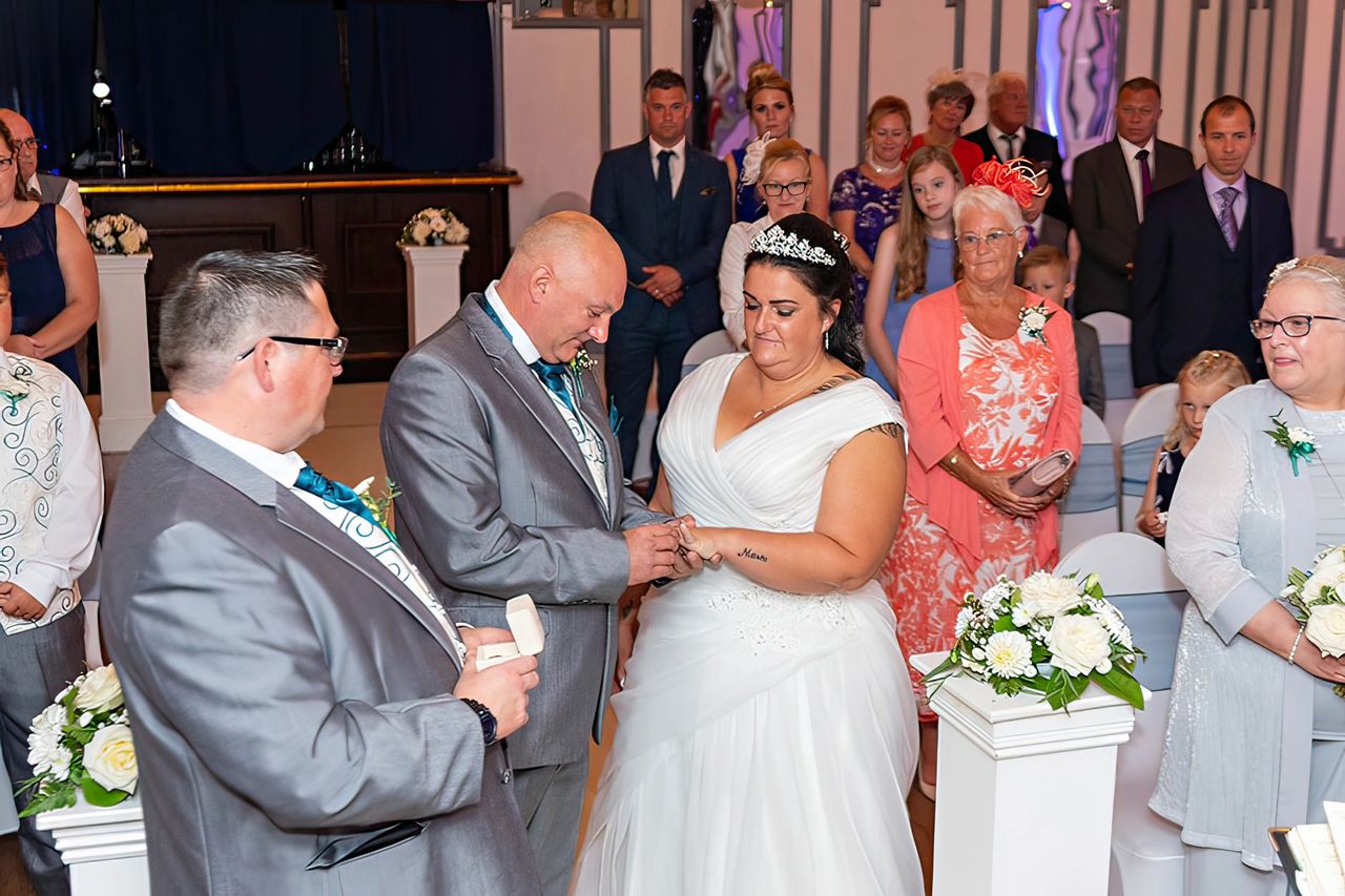 ceremony photography Maes Manor