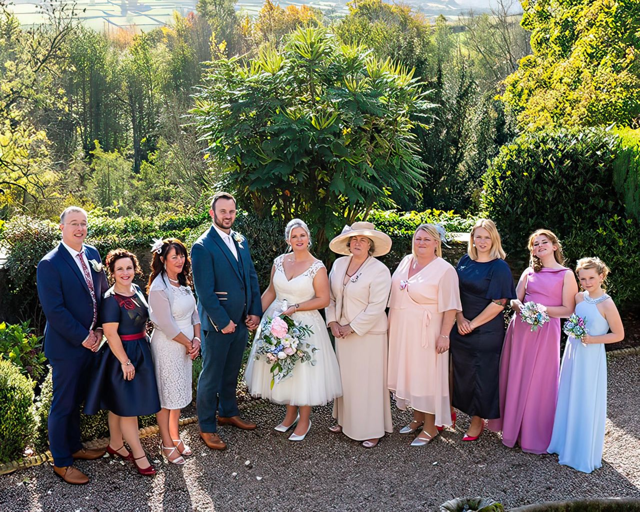 wedding photographer Peterstone Court Brecon