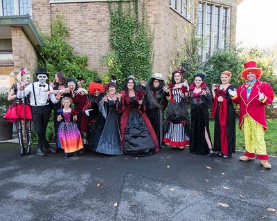 We provide a professional photography service for themed weddings such as Halloween weddings