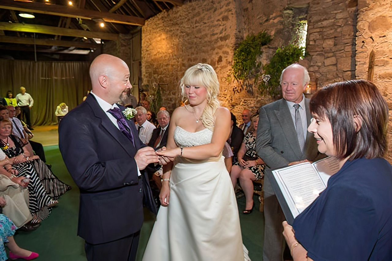 Usk Castle wedding photography