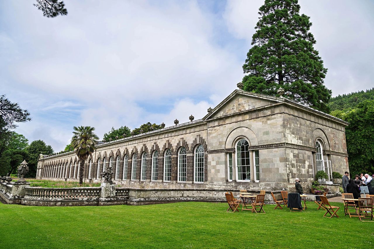 cheap wedding photography at The Orangery Margam Park