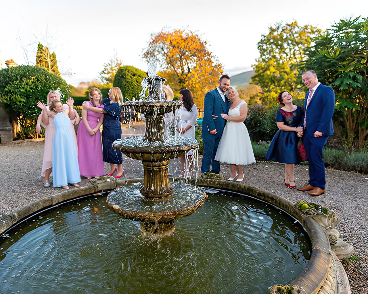 wedding photographer Peterstone Court Brecon