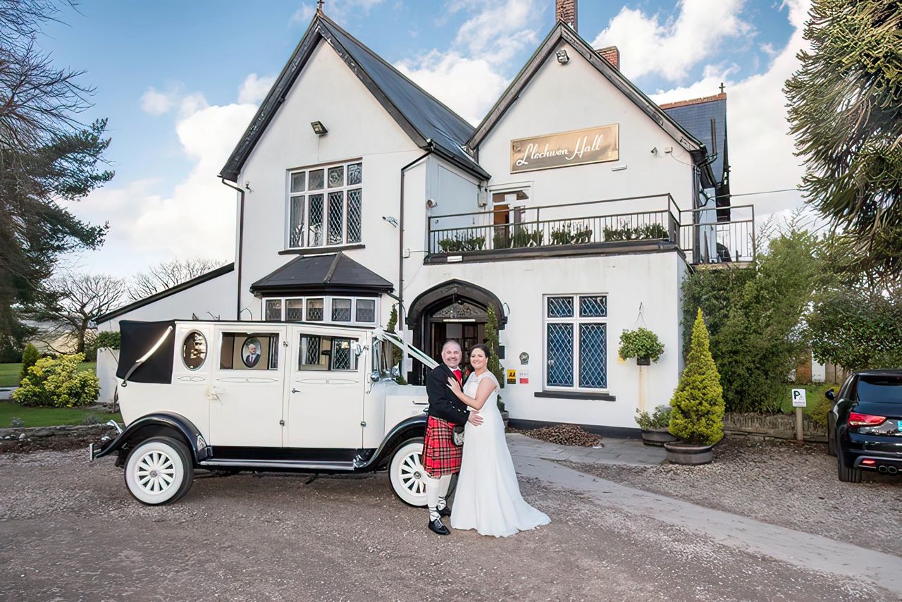Llechwen Hall wedding photography