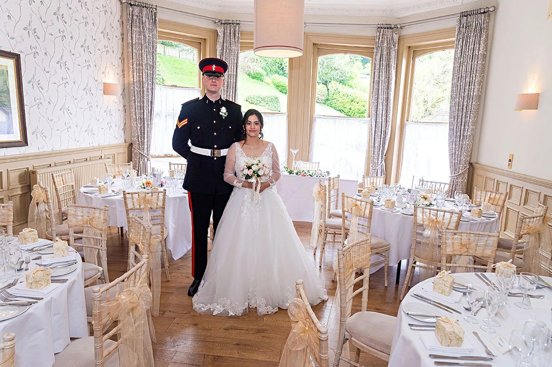 Limpley Stoke Hotel wedding photographer