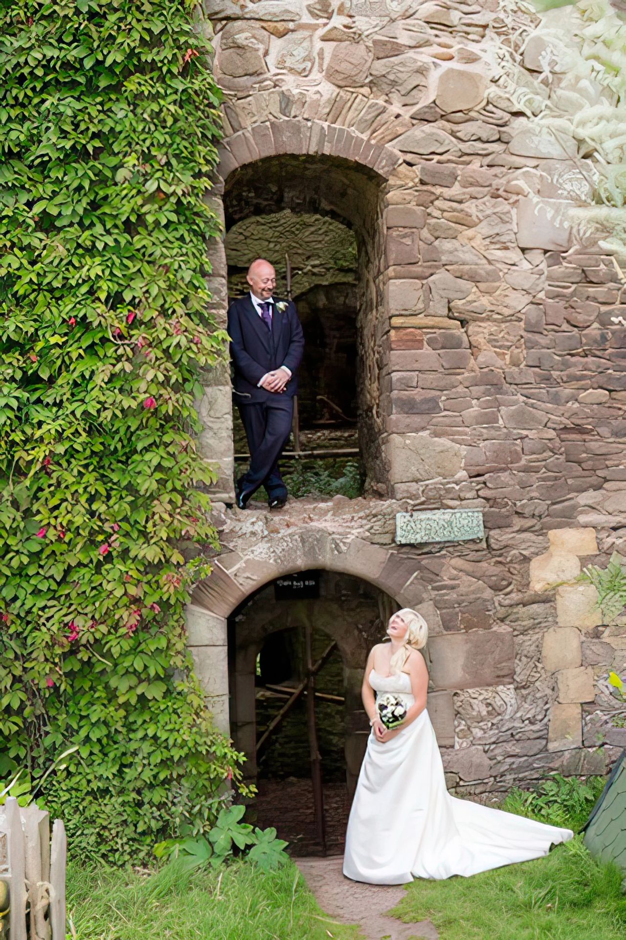 romantic Usk wedding venue