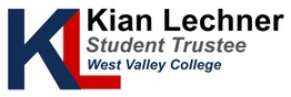 West Valley College Student Trustee Kian Lechner