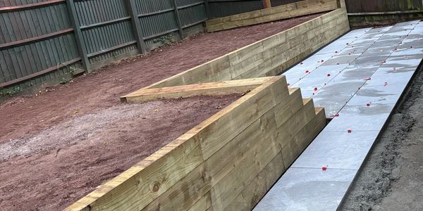 Garden maintenance Exeter landscaping companies lawn care contractors paving services near me
