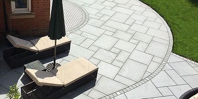Devon LandscapingLtd Exmouth Patio paving Sidmouth Paignton Tiverton Honiton Exeter Crediton Dawlish 